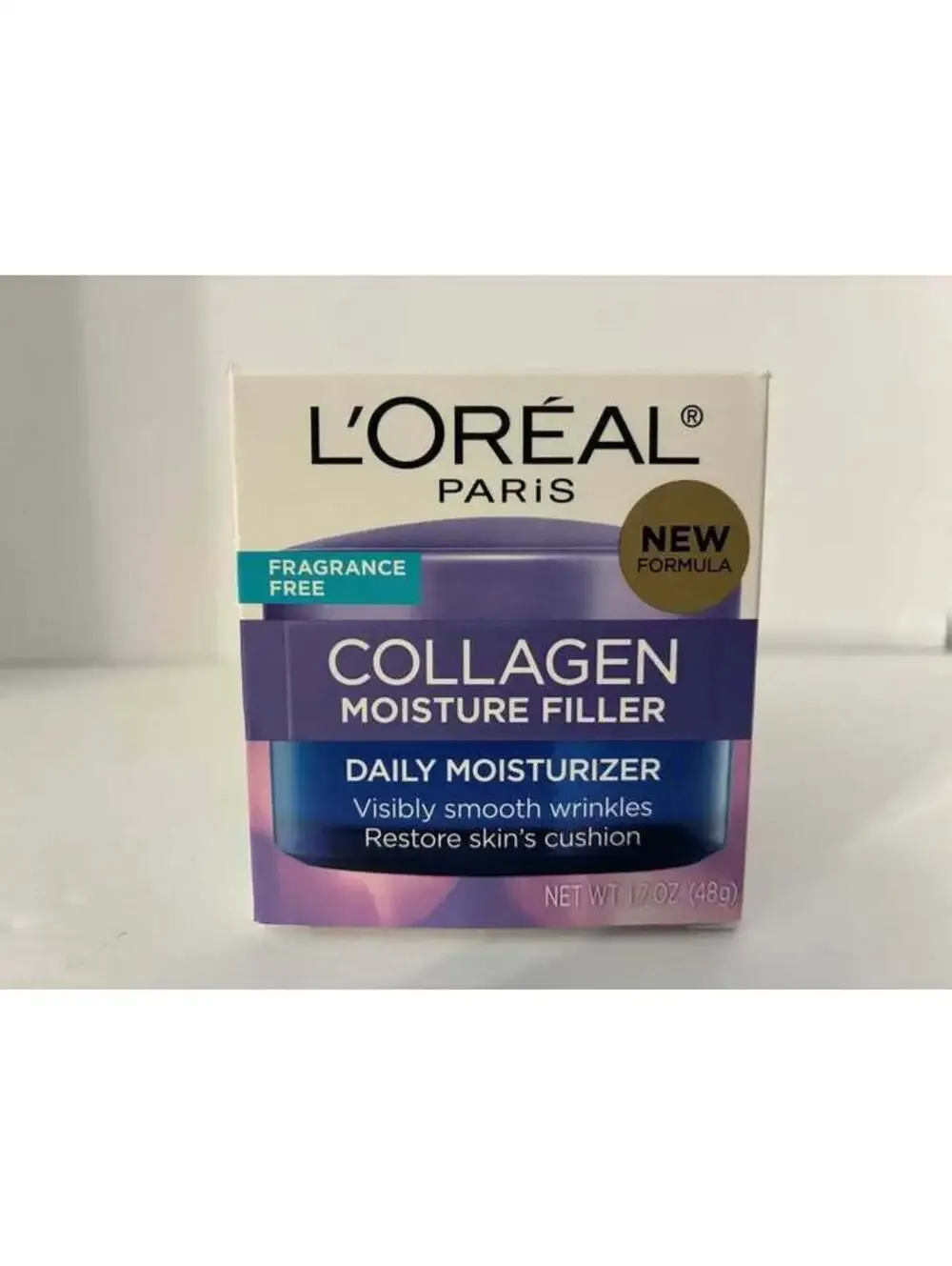 L'Oréal Paris Collagen Moisture Filler Daily Moisturizer Fragrance Free
